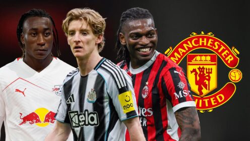 Eight targets for Man Utd after Carrick admits left-winger transfer intent