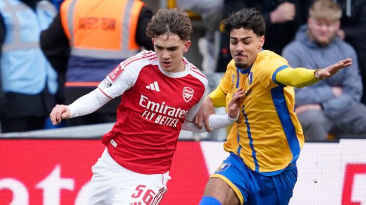 Arsenal child Max Dowman