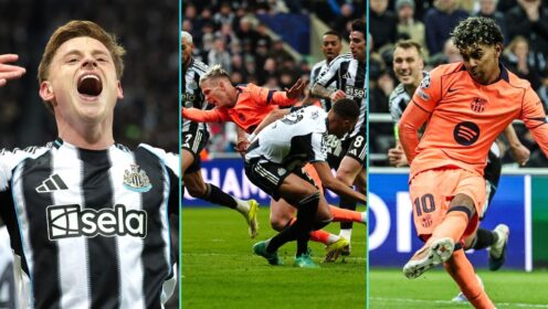 Brilliant Newcastle still in Barcelona tie despite gut-wrenching Lamine Yamal equaliser