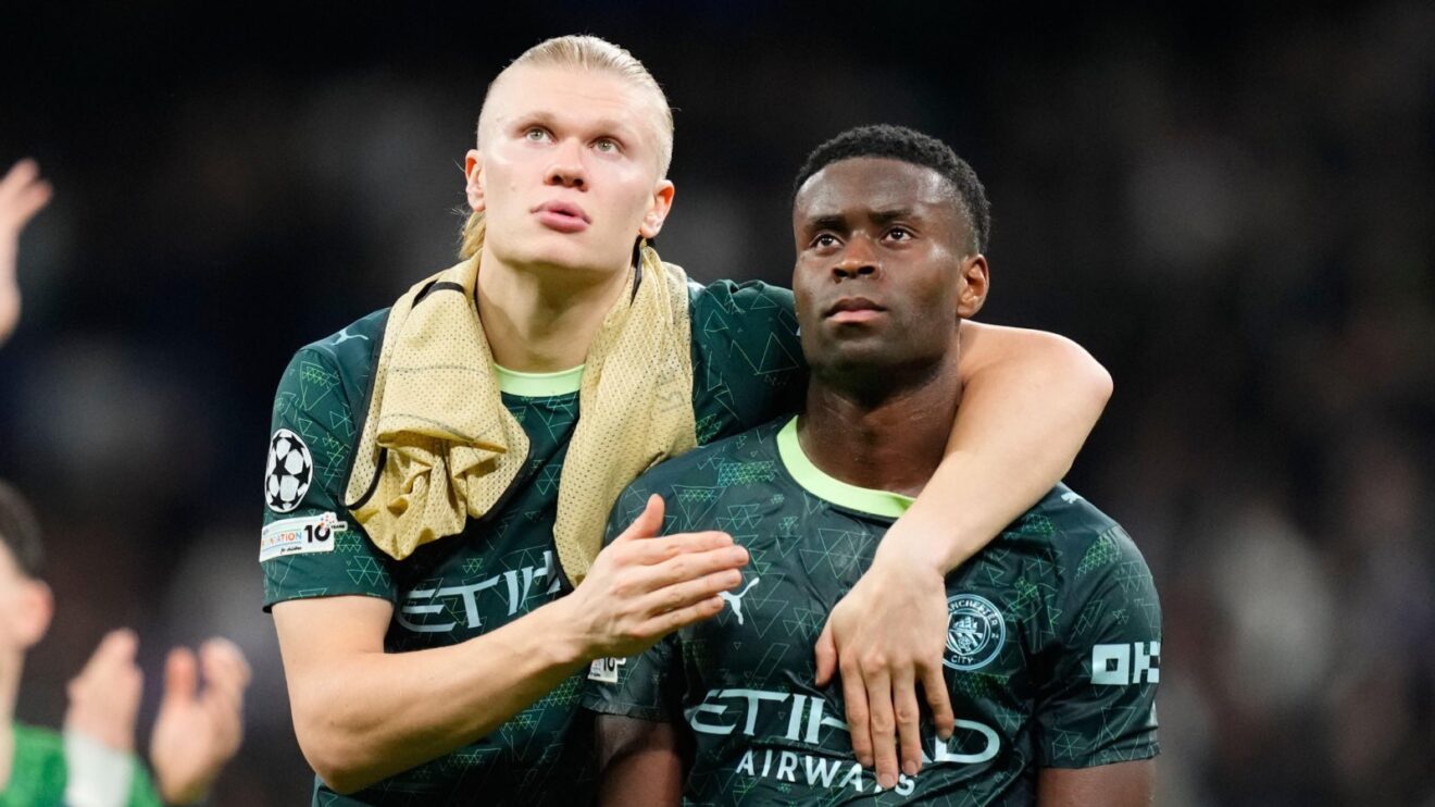 Haaland Guehi Man City
