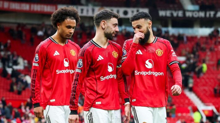Man Utd trio Joshua Zirkzee, Bruno Fernandes and Noussair Mazraoui