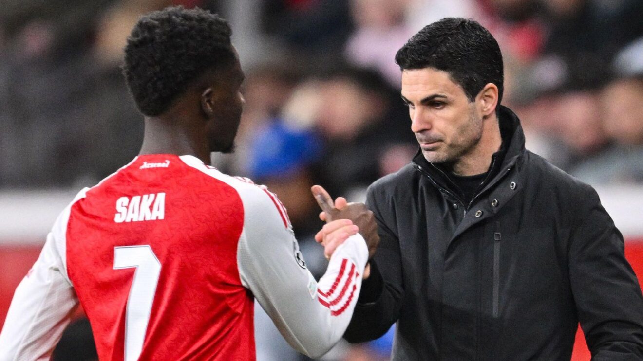 Saka Arteta Arsenal