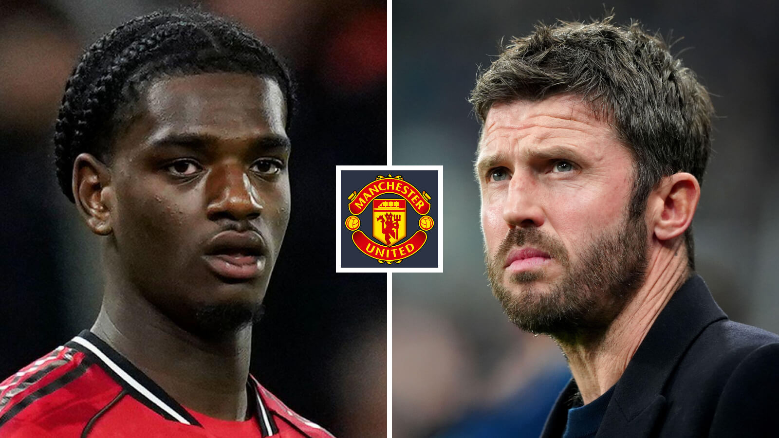 Two Images Collage Ayden Heaven Michael Carrick