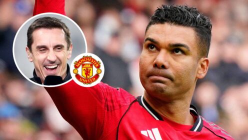Gary Neville warns INEOS about ‘very difficult’ Man Utd midfielder as teammate branded a ‘joke’ vs Aston Villa