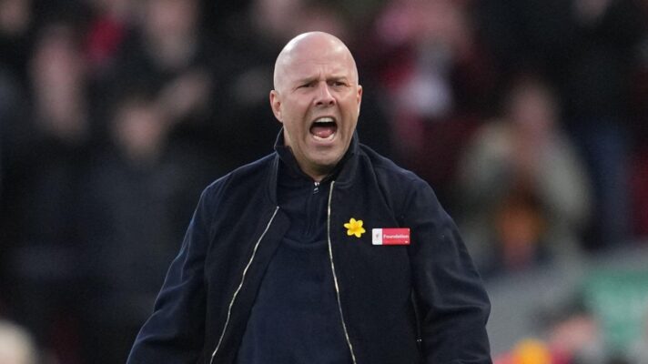 Liverpool head coach Arne Slot