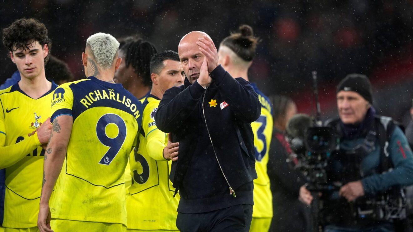 Arne Slot after the Invigorates draw