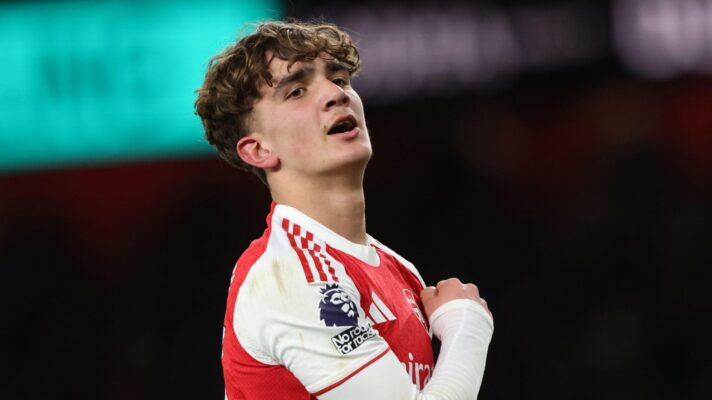 Arsenal forward Max Dowman
