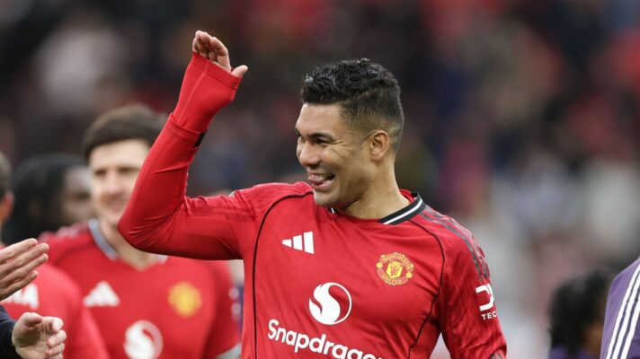 Man Utd midfielder Casemiro