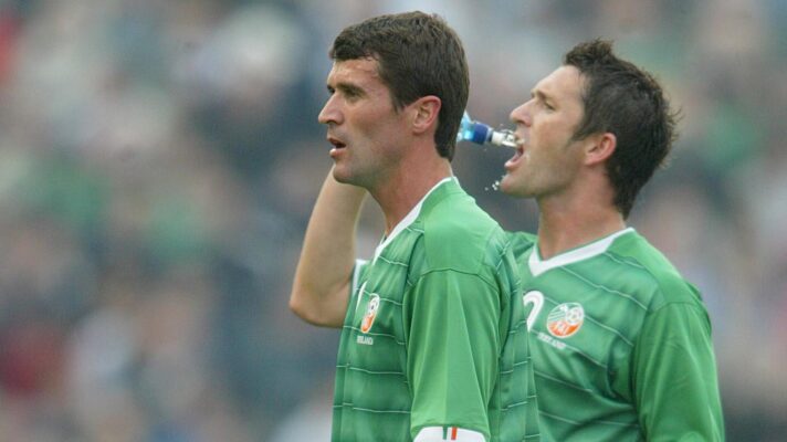 Roy and Robbie Keane for Ireland