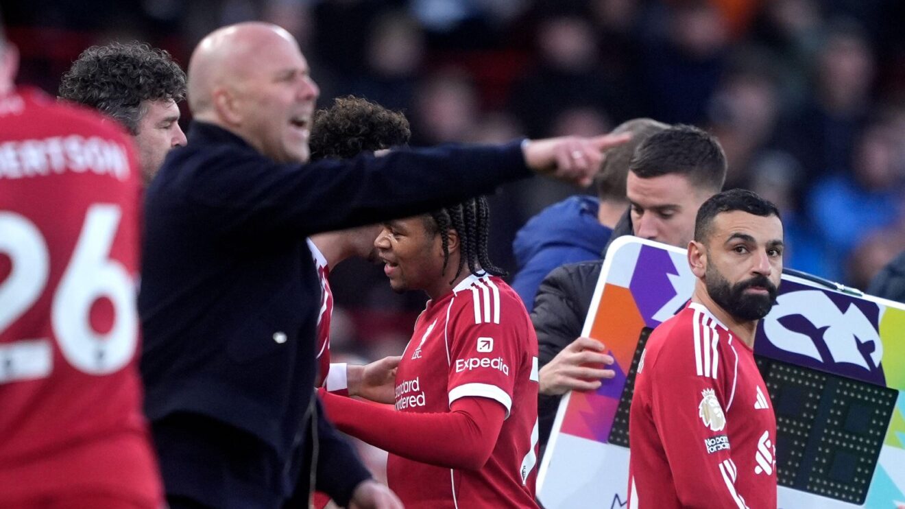 Arne Adapter and Mo Salah as Liverpool fail