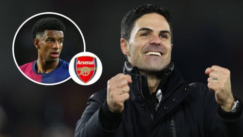 Arsenal plan €55m bid for Barcelona ‘pearl’ after Mikel Arteta ‘contact’ – report