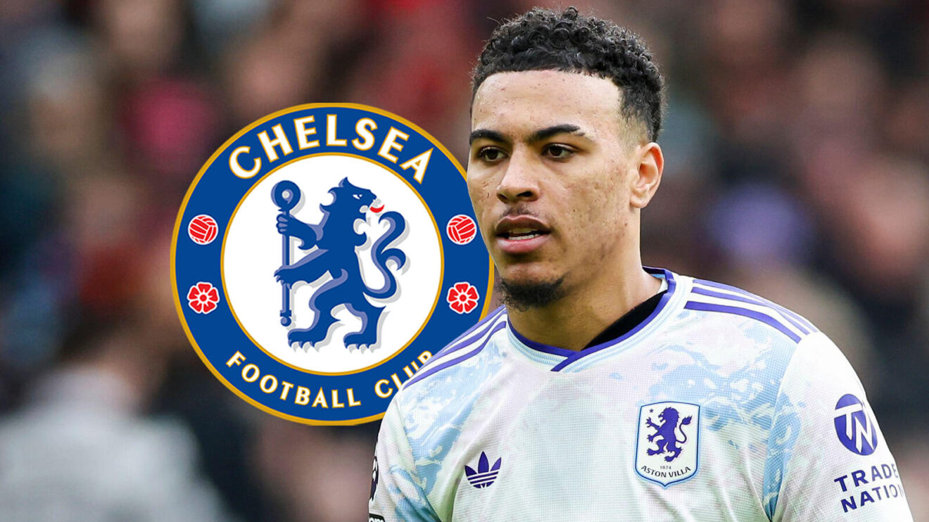 Aston Suite foe Morgan Rogers, Chelsea badge