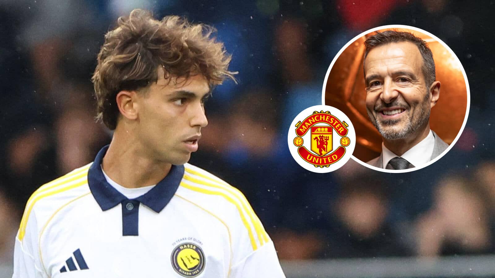 Two Images Collage Joao Felix Jorge Mendes 1