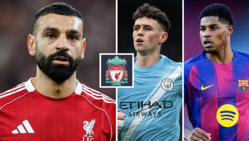 Rashford, Foden, Gordon to Liverpool proposed as Salah debate rages on
