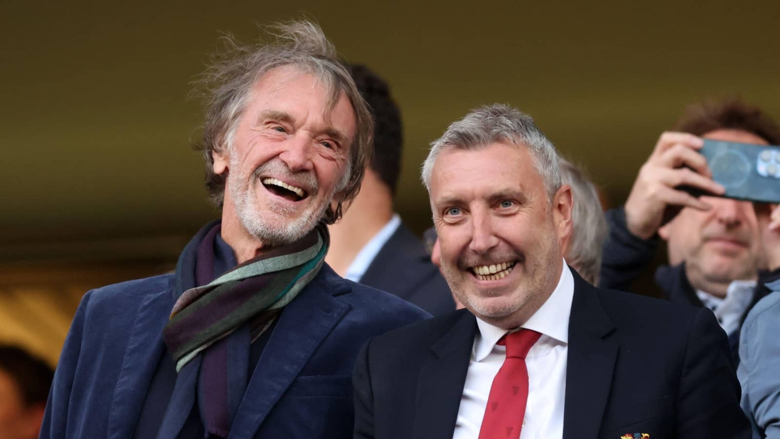 man utd chiefs sir jim ratcliffe jason wilcox 1