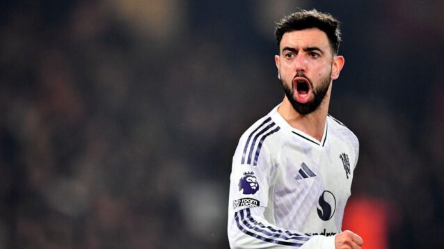 Man Utd captain Bruno Fernandes