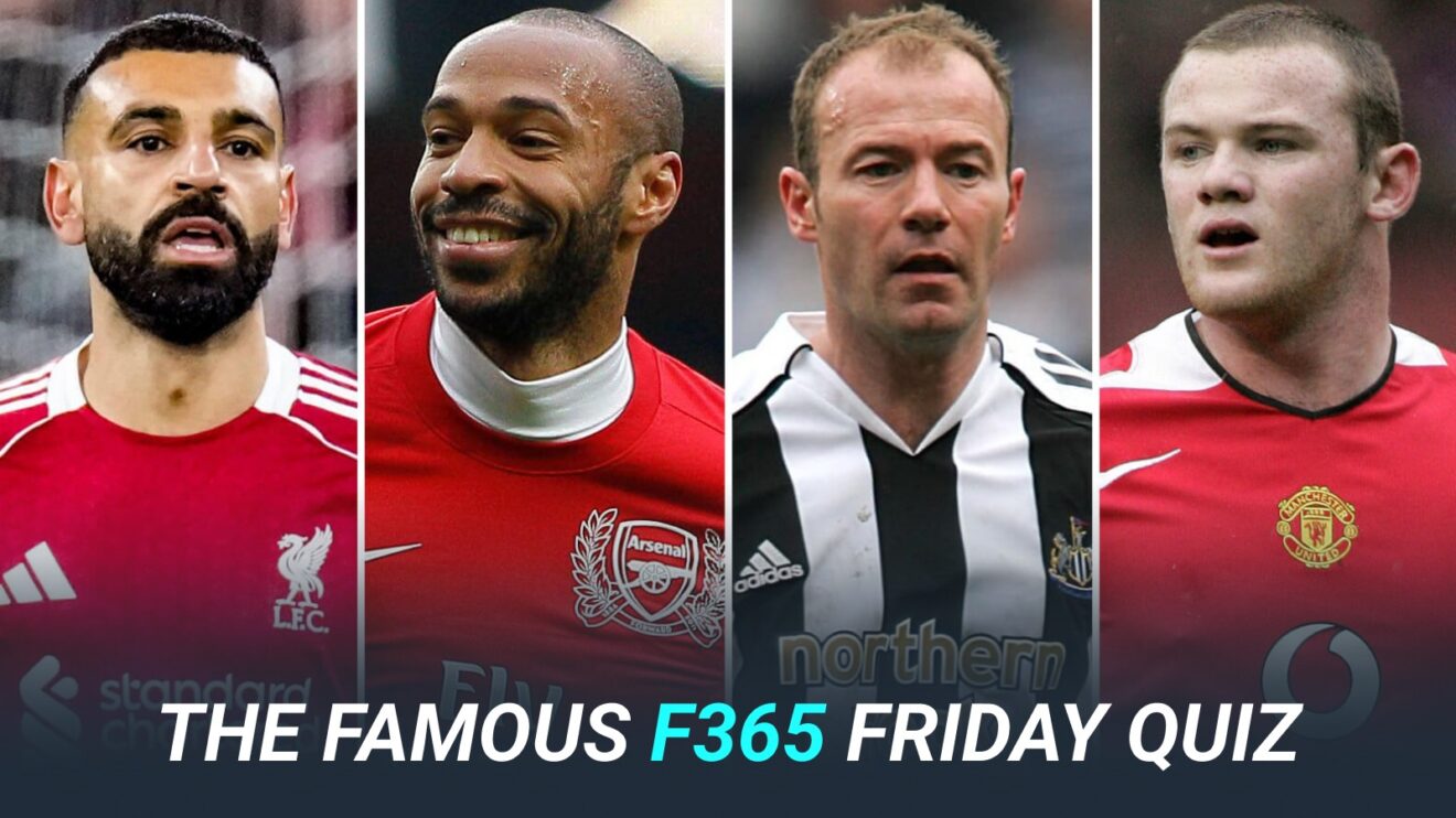 Mo Salah, Thierry Henry, Alan Shearer and Wayne Rooney.