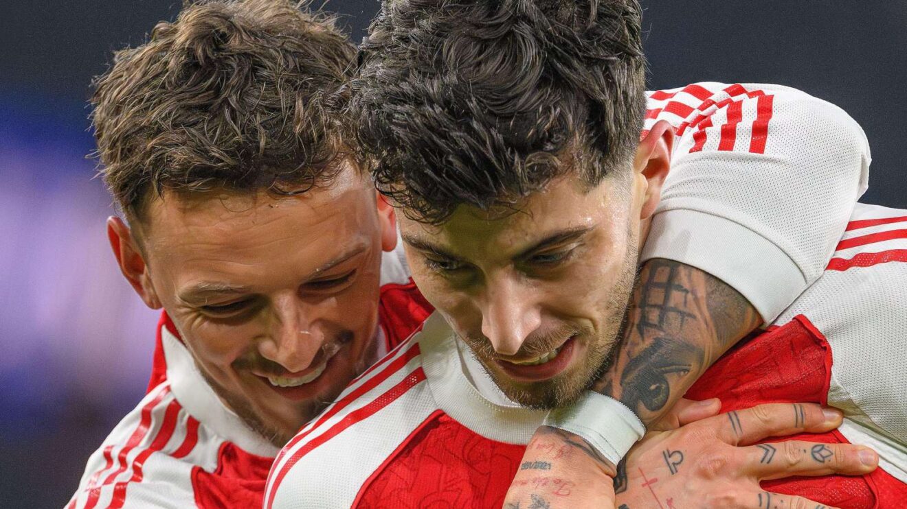 Ben White and Kai Havertz