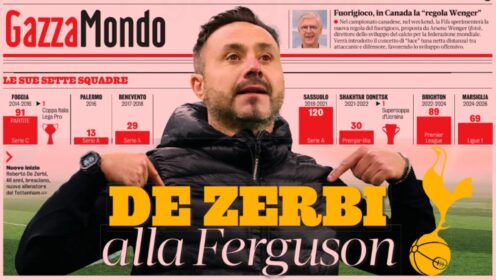 ‘De Zerbi alla Ferguson’ – Tottenham give full rein to ‘manager’ as extraordinary sense prevails