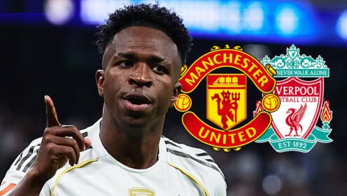 Man Utd, Liverpool ‘contact made’ for Vinicius Jr ‘blockbuster move’ as Real Madrid ‘inform’ decision