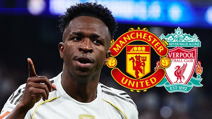 Vinicius Junior is linked with Manchester United and Liverpool.