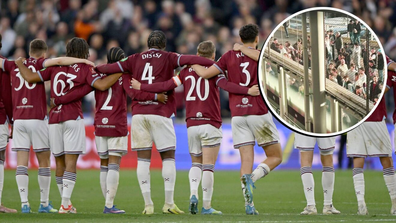 West Ham Leeds FA Cup quarter-final fans leaving early locked out - football's golden rule