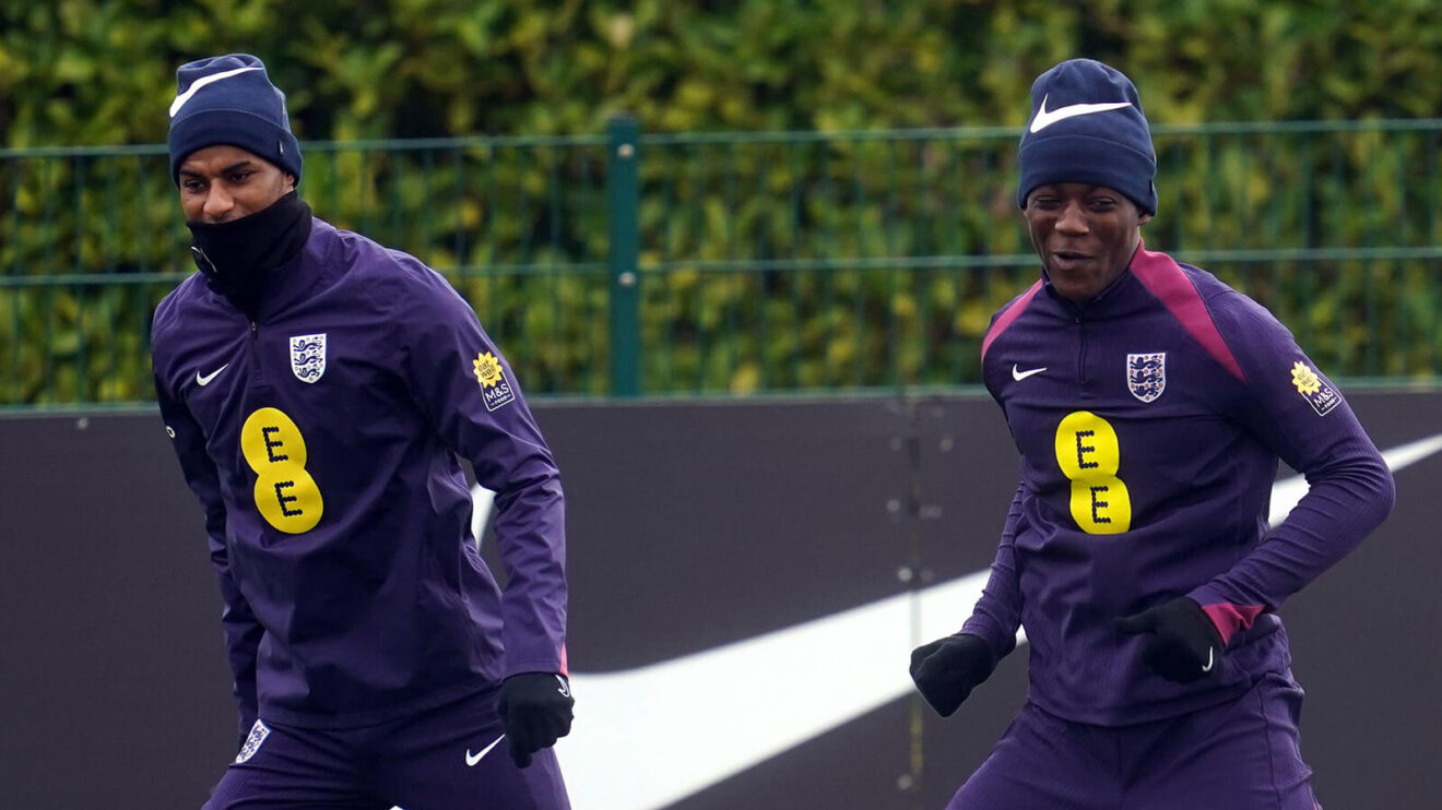 Marcus Rashford, Kobbie Mainoo, England