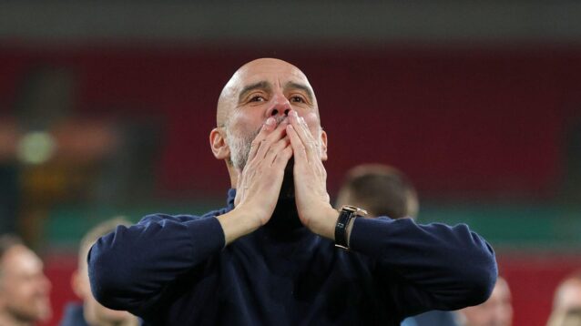 Man City boss Pep Guardiola