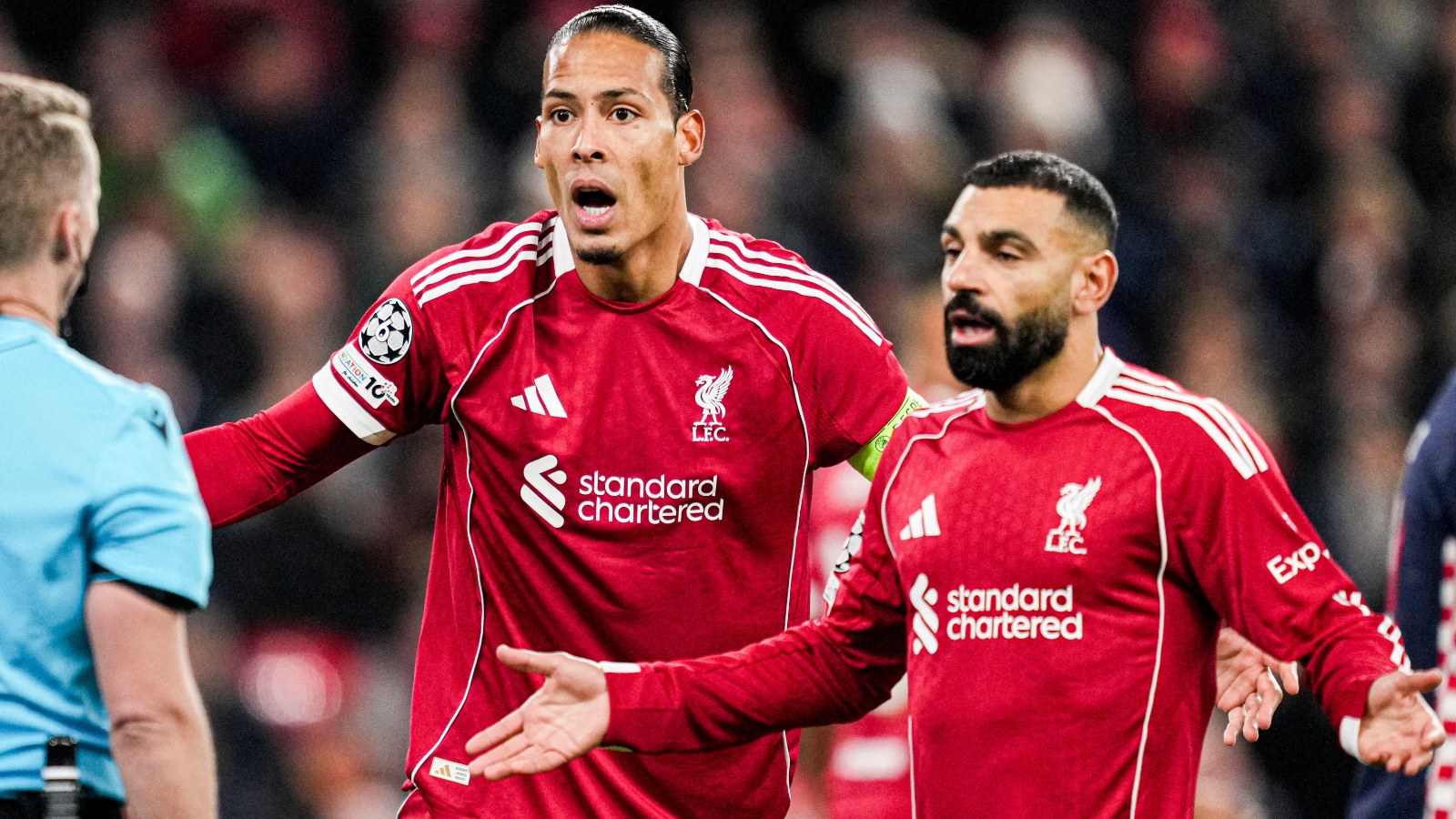 Virgil van Dijk Mo Salah Liverpool 1