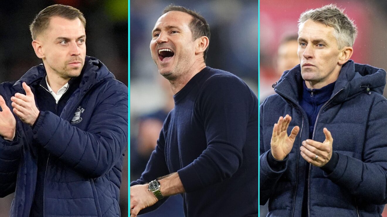 Tonda Eckert, Honest Lampard and Kieran McKenna