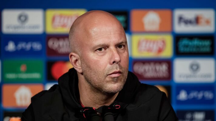 Liverpool head coach Arne Slot