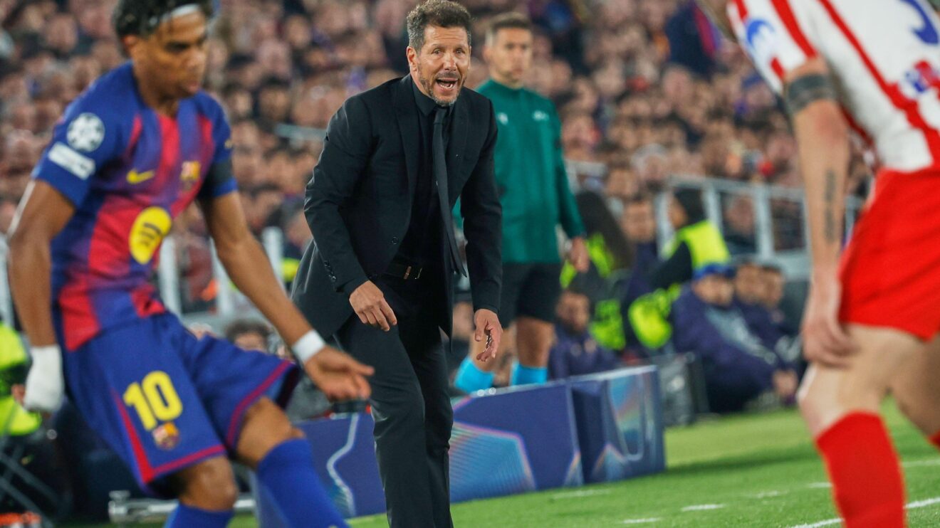 Diego Simeone guides Atletico Madrid to a famous victory.
