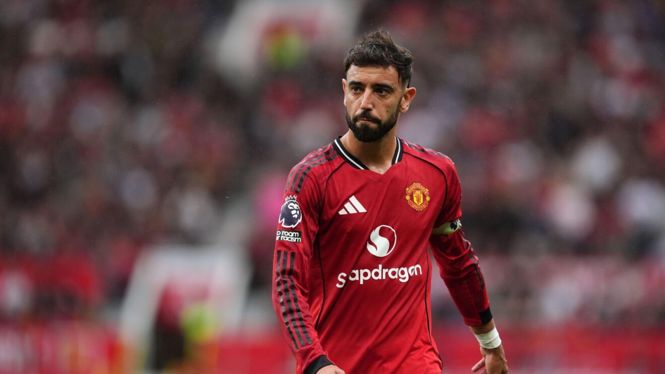 Man Utd captain Bruno Fernandes