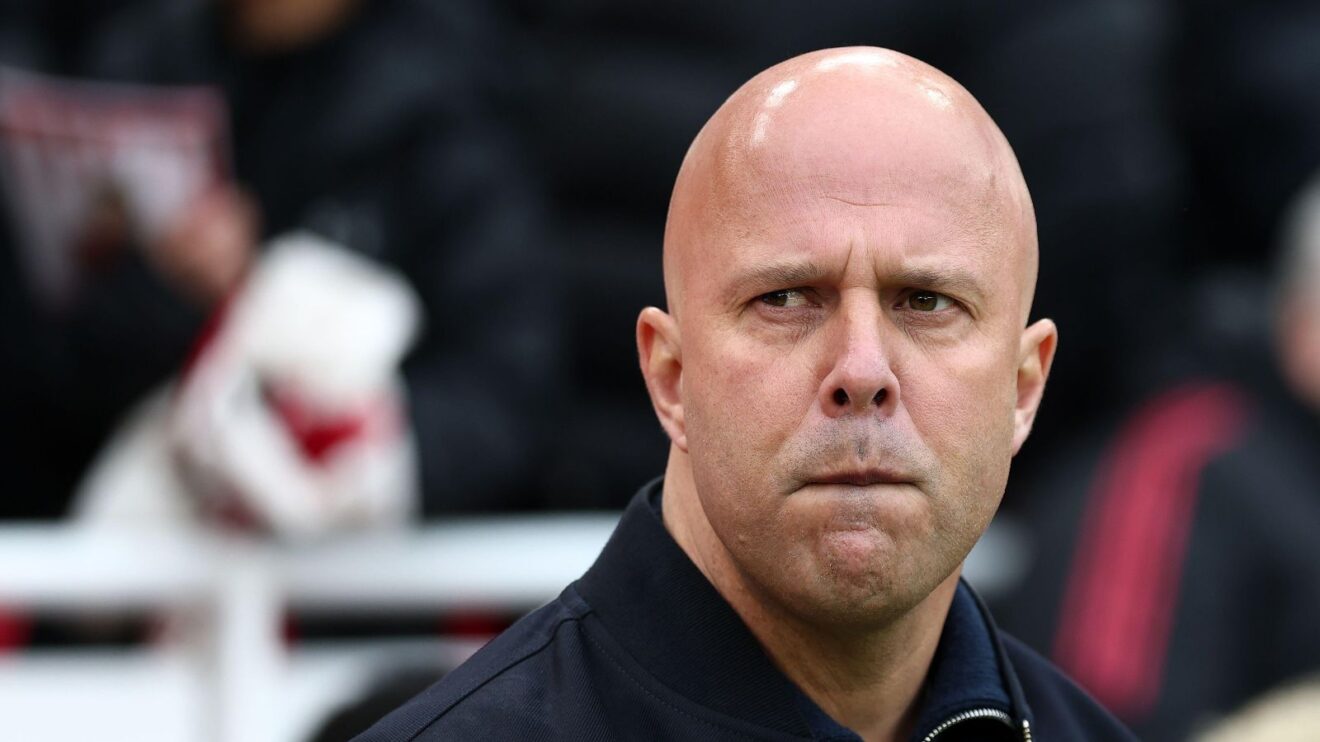 Liverpool head coach Arne Slot