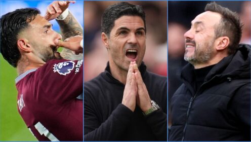 Premier League winners and losers: Manchester City, Arsenal, West Ham, De Zerbi, Thiago, Rosenior