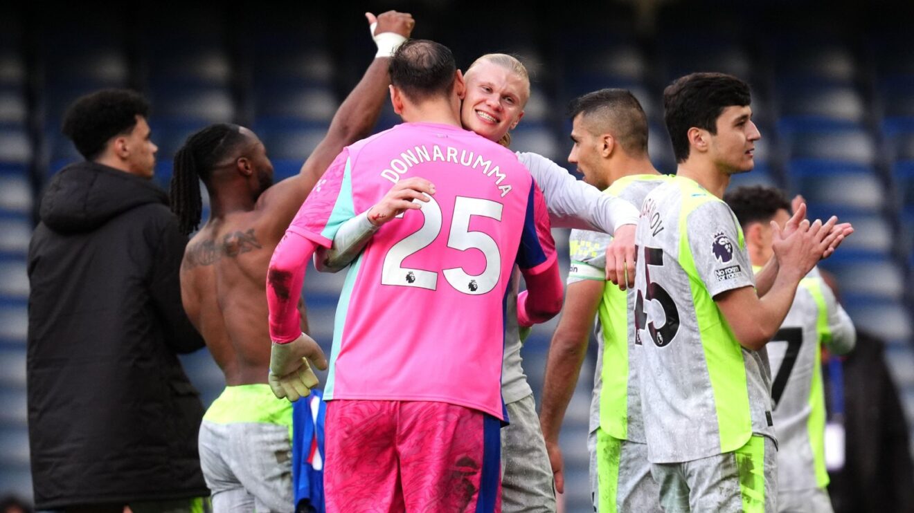 Erling Haaland and Man City are giddy.