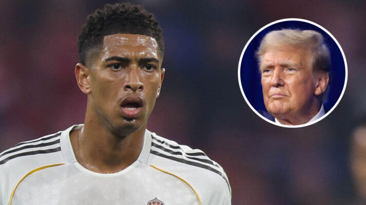 Jude Bellingham and Donald Trump.