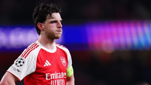 Arteta issues worrying Declan Rice fitness update before Man City clash