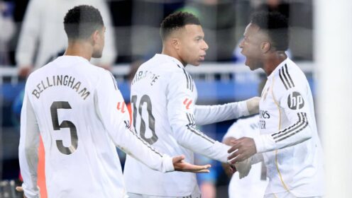 Vinicius Jr and Jude Bellingham involved in heated ‘shut your mouth’ row in Real Madrid defeat