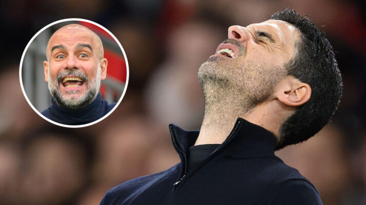 Pep Guardiola got the better of Mikel Arteta in their last meeting.