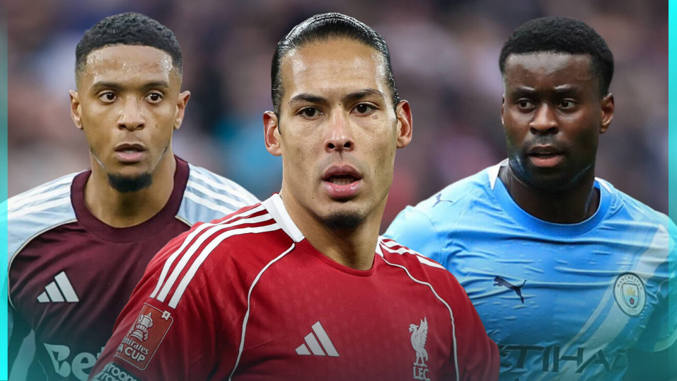 Ezri Konsa, Virgil van Dijk & Marc Guehi.