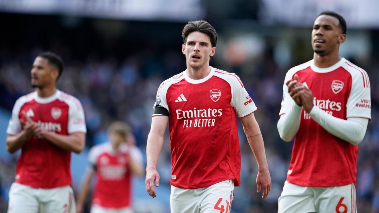 Arsenal midfielder Declan Rice