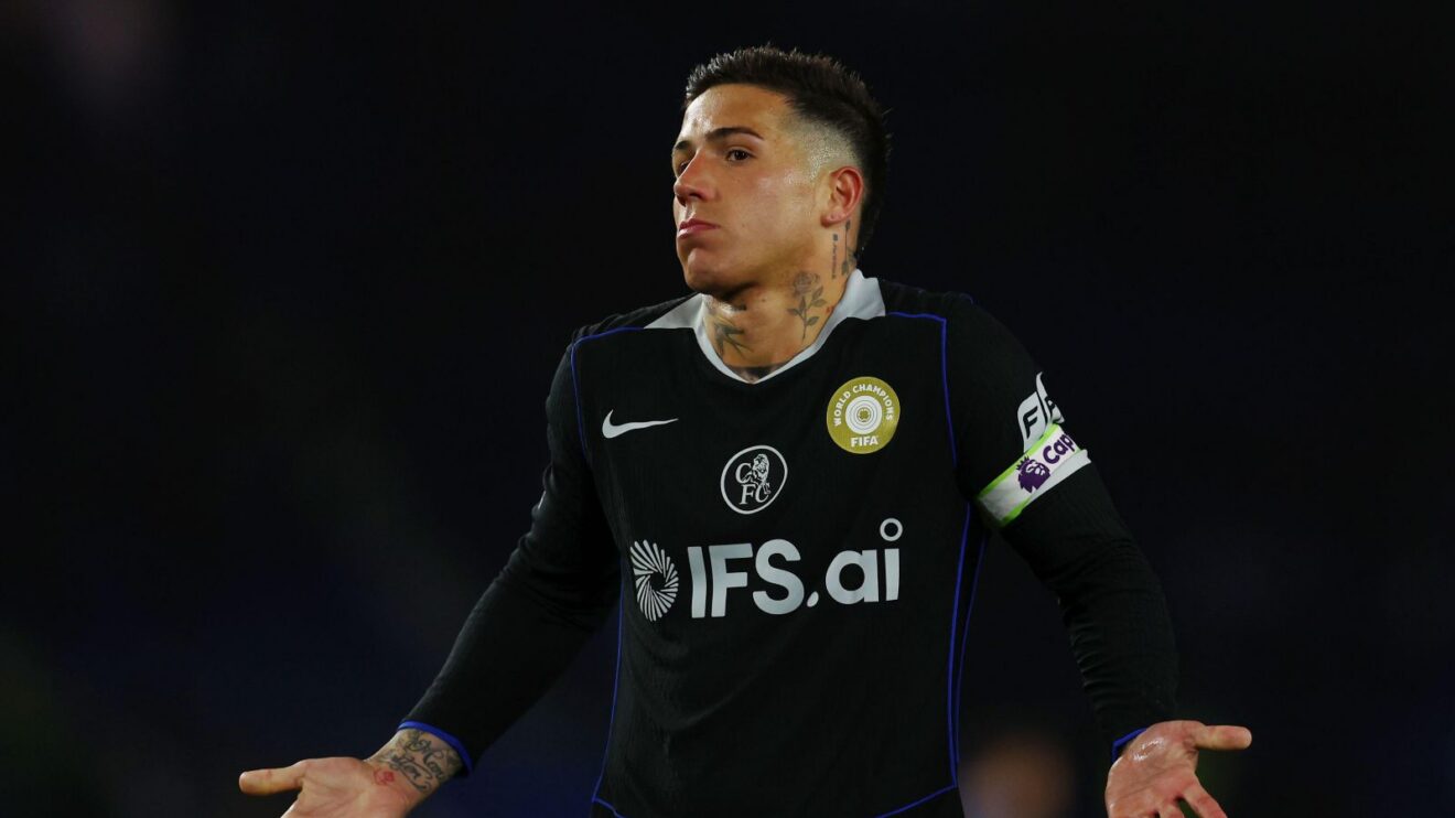 Chelsea midfielder Enzo Fernandez