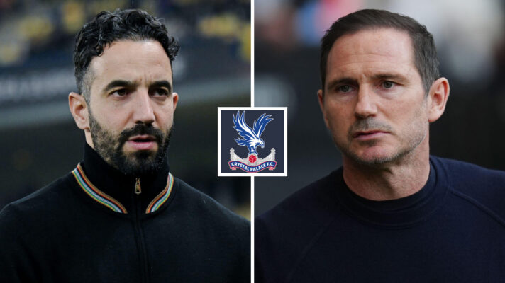 Former Man Utd boss Ruben Amorim and Frank Lampard