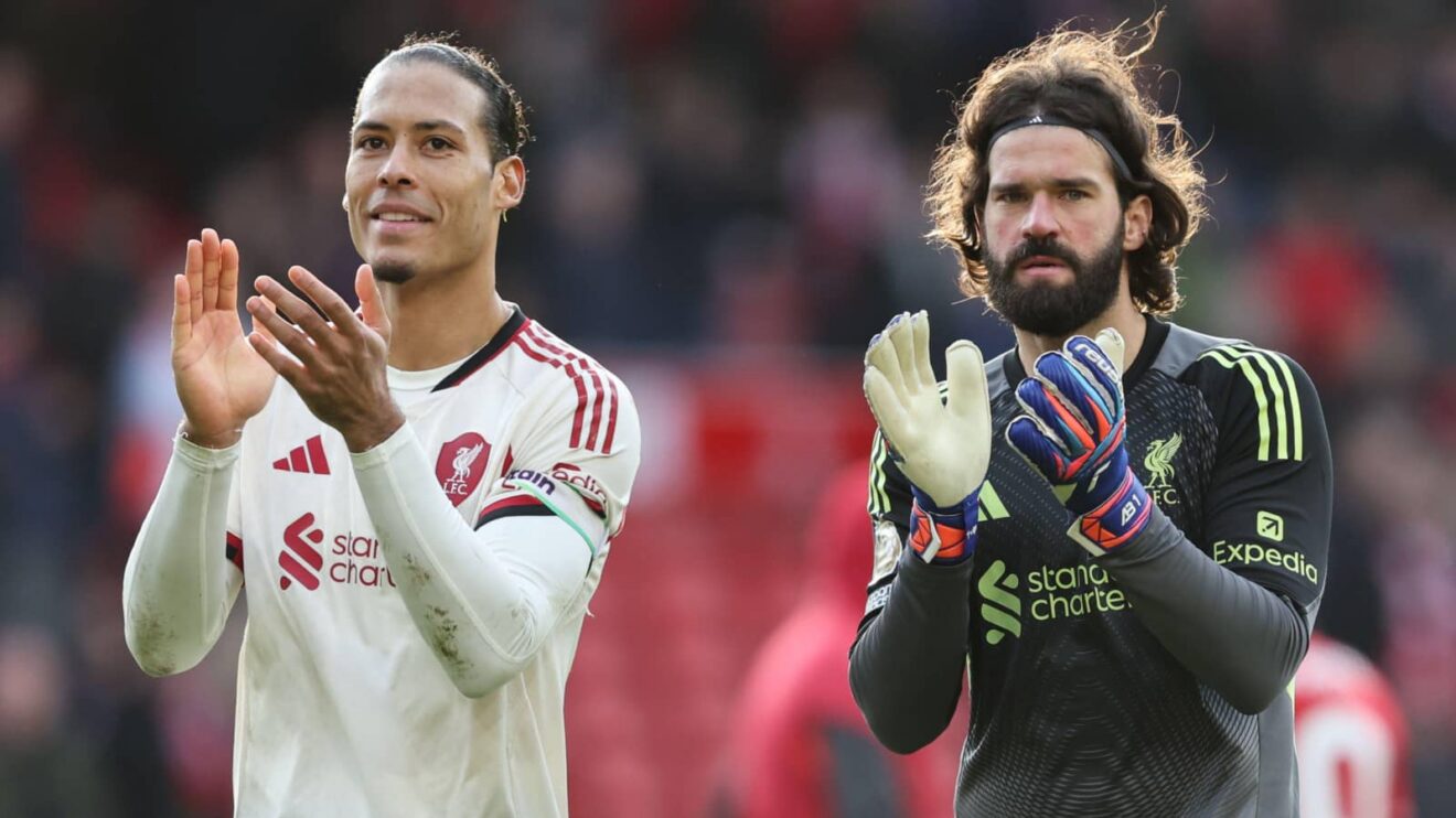 Liverpool icons Virgil van Dijk and Alisson Becker