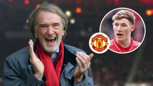 Sir Jim Ratcliffe makes Man Utd midfielder ‘available for transfer’ and wants £125m star to replace him