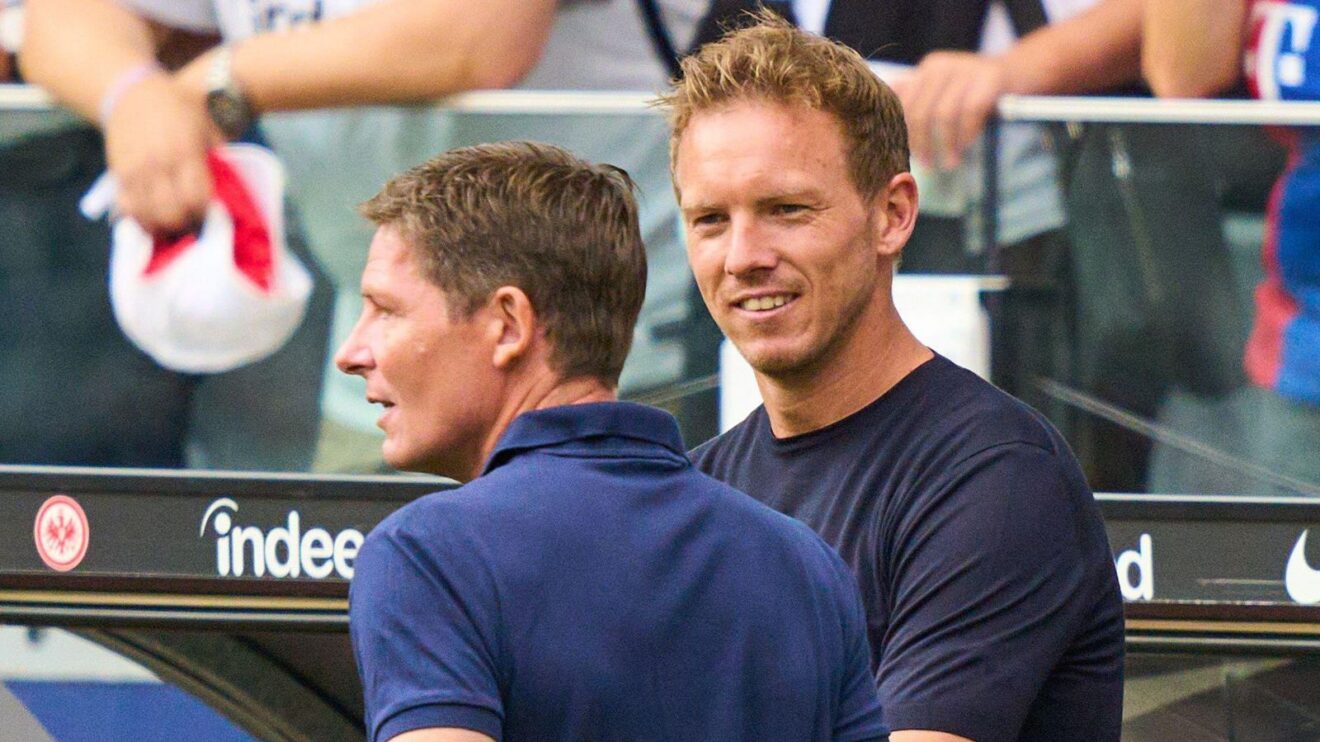 Julian Nagelsmann and Oliver Glasner.