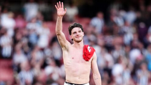 Rice names Arsenal player who is ‘going to be massive’ in Premier League title run-in