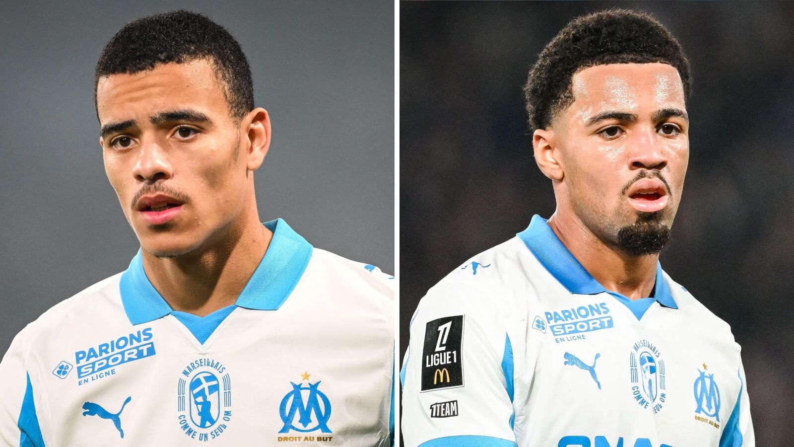Mason Greenwood and Ethan Nwaneri