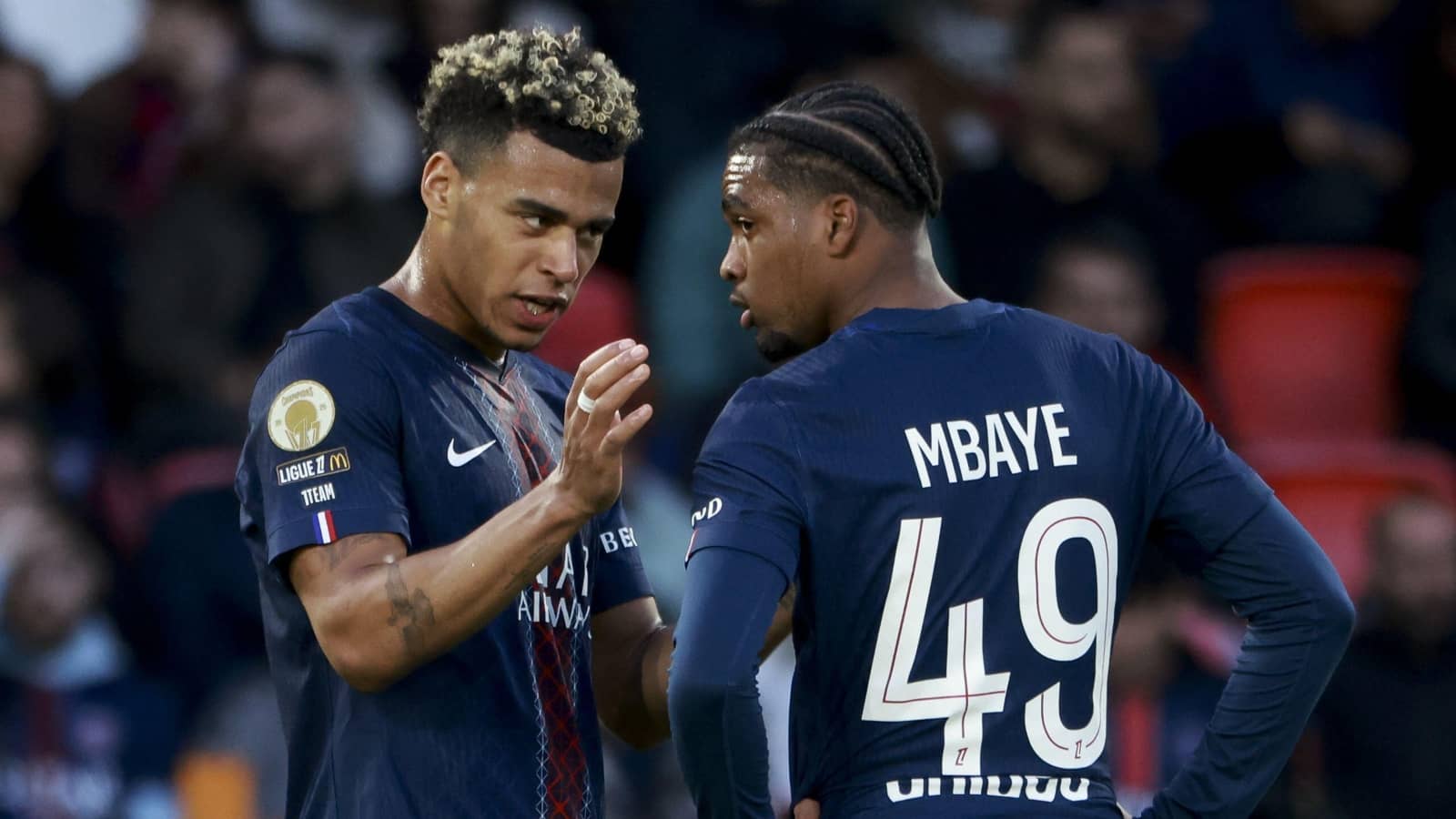 psg duo desire doue ibrahim mbaye
